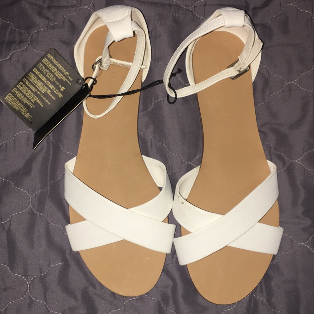 White Sandals